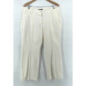 Talbots Jeans 16W Petite Signature Flare Stretch Preppy Neutral Coastal Classic